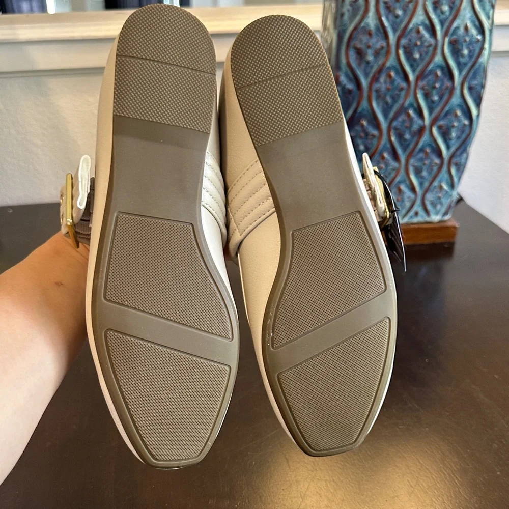 Sonoma Goods For Life® Delilah Women's Mary Jane Flats in Bone Women’s Size 8.5 - Picture 13 of 16